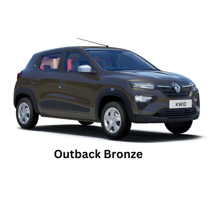 mdh renault kwid outlook bronze car